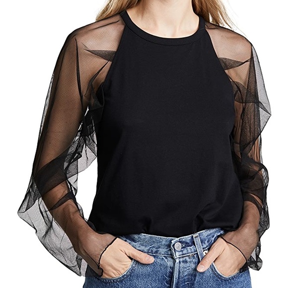 EUC See By Chloe Mesh Top - Picture 3 of 9